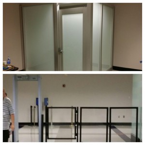 Private Screening Room, Gates, and Barriers Installed at Richmond International Airport