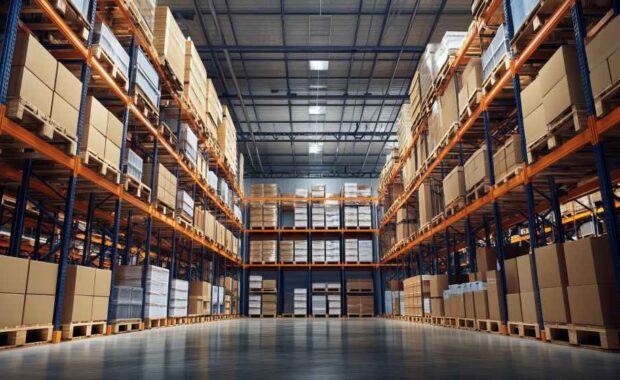 View Of A Recently Moved Warehouse