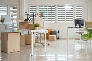 office space on moving day